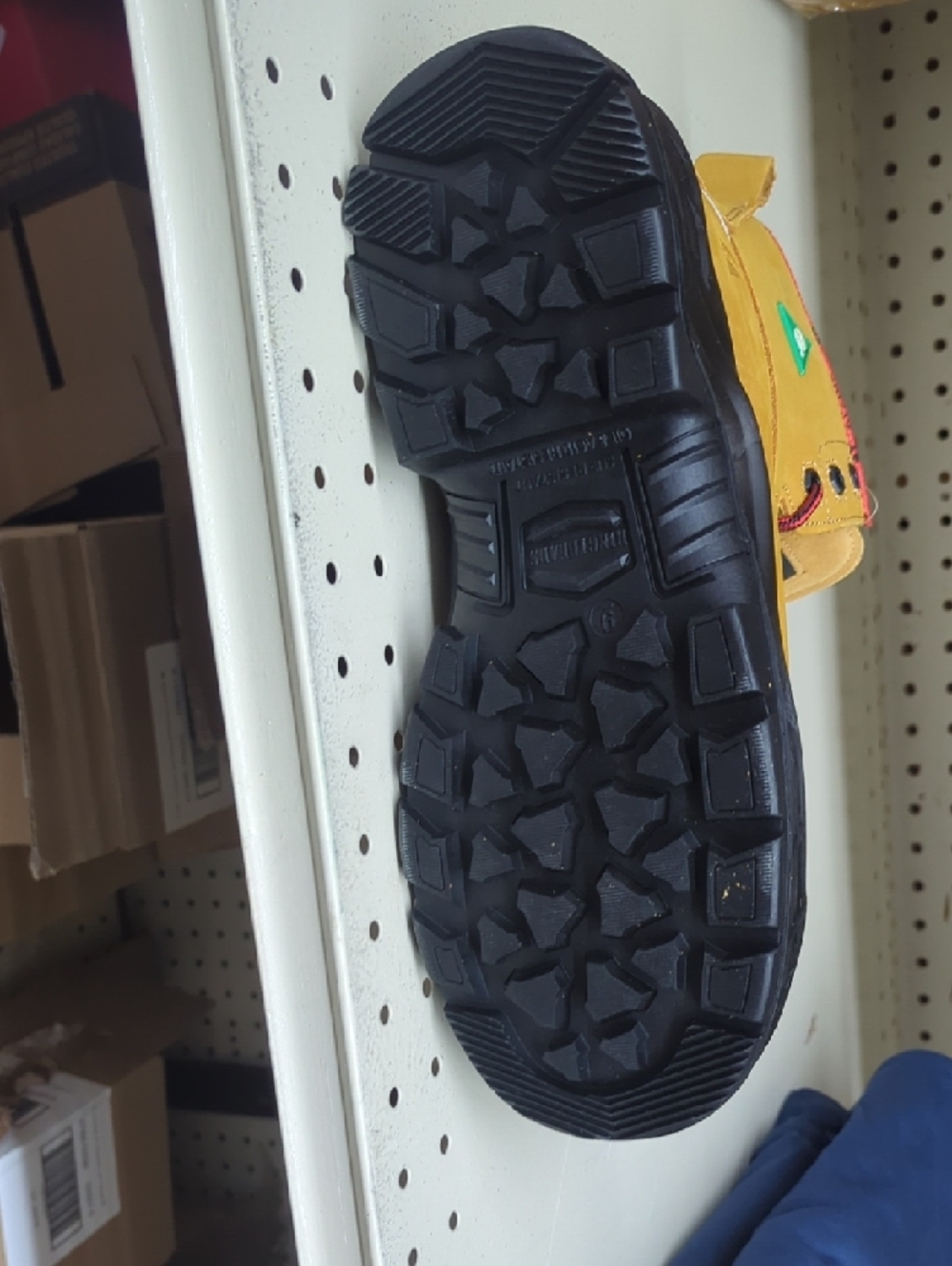 Work Boot for Men - Yellow - Picture 4 of 5